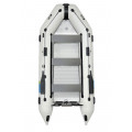 OMEGA - Надуваема моторна лодка с твърдо дъно и надуваем кил 360 K ALF RT PT - светло сива